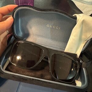 Gucci Sleek Black Eyewear